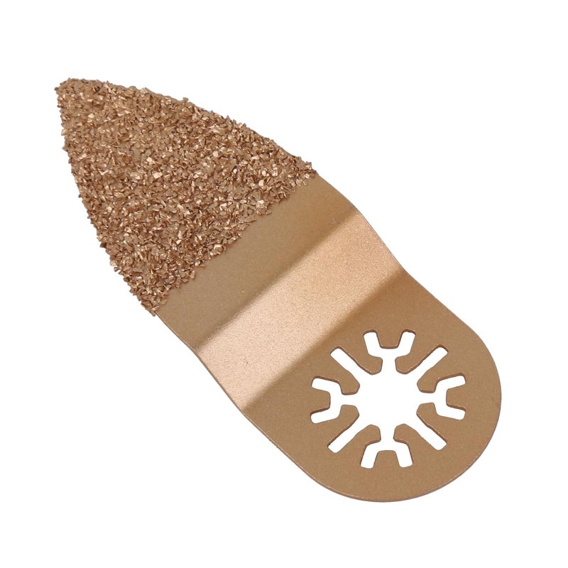 CNBTR 5Pcs Universal Carbide Oscillating Finger Sanding Pad for Oscillating Tool for Grinding Stone - Image 3